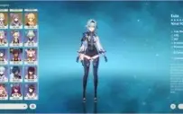 Conta no genshin com quase todos os bonecos