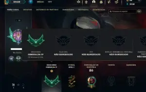 Esmeralda 4 com 27 Champs e 7 Skins + 7 Espolios