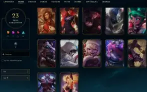 Conta League of Legends Full Acesso - 47 champs e 23 skins