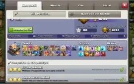 Conta Clash Of Clans CV 11 FULL
