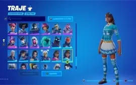 CONTA FORTNITE COM 115 SKINS + SALVE O MUNDO