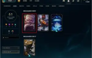 [NA] Conta com skin PAX JAX, URFWICK OG e dentre outras.