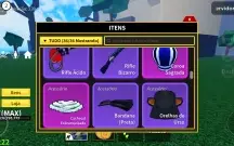 Conta blox fruits nível máximo