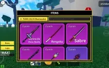 Conta blox fruits nível máximo