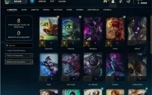 Conta ouro 4 Sem email confirmado com 4 Skins e 24 Champs