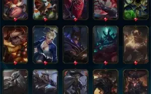 Conta LOL - SOLO/DUO UNRANKED, 882 skins, +10k gastos