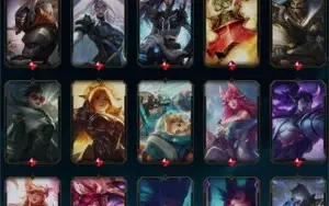 Conta LOL - SOLO/DUO UNRANKED, 882 skins, +10k gastos