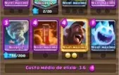 Clash Royale - Lv 13 (1.2m gold + 1500 gemas)