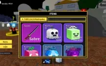 Vendo essa conta de blox fruit com dobro XP.