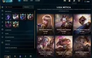 CONTA LEAGUE OF LEGENDS