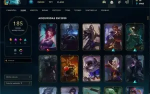 CONTA LEAGUE OF LEGENDS