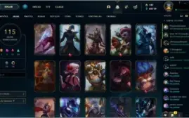 Conta lol 115 skins