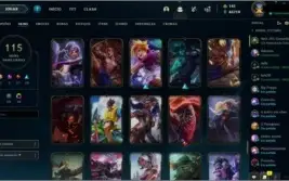 Conta lol 115 skins
