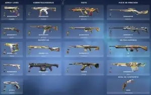Contas NFA Valorant BR 20-300 skins contas br nfa valorant