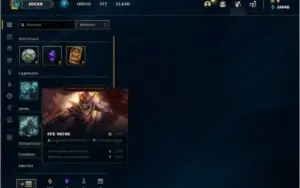 Conta bronze 1 com 6 Skins e 25 Champs
