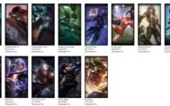 ELOSTAR: 111 CAMPEÕES - 36 SKINS - EZREAL PULSIFIRE