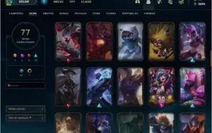 Duas contas league of legends ouro