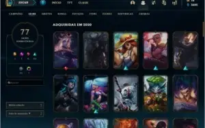 Duas contas league of legends ouro
