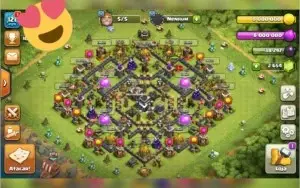 Cv9 Full - 2650 gemas + Clã nível 6