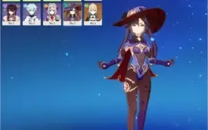 GENSHIN IMPACT AR7 - Mona, Jean, Noelle, Chongyun, Beidou