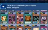 Conta Yu Gi Oh Duel Links - Burguesa para competitivo