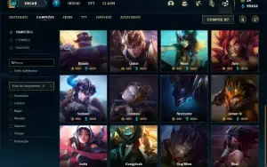 Conta Unranked com 140 Champs e 115 Skins + 2 Ultimates