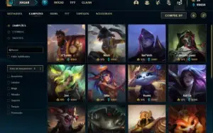 Conta Unranked com 140 Champs e 115 Skins + 2 Ultimates