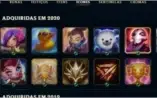 Conta de lol de 2018