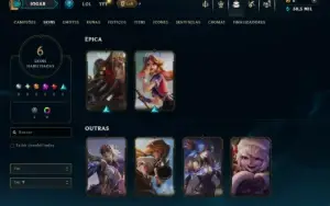 Esmeralda 4 com 45 Champs e 6 Skins