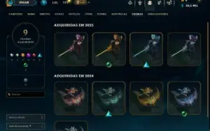 Esmeralda 4 com 45 Champs e 6 Skins