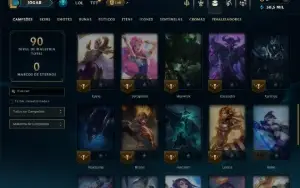 Esmeralda 4 com 45 Champs e 6 Skins