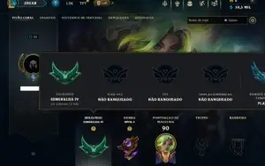Esmeralda 4 com 45 Champs e 6 Skins