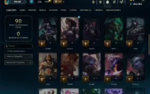 Esmeralda 4 com 45 Champs e 6 Skins