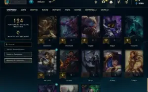 Conta ouro 3 com 65 Champs e 9 Skins ( MAIN JG )