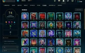 Conta ouro 3 com 65 Champs e 9 Skins ( MAIN JG )