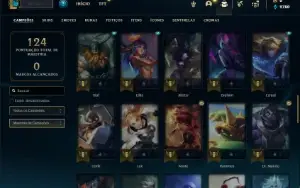 Conta ouro 3 com 65 Champs e 9 Skins ( MAIN JG )