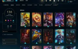Fullacesso - Conta De 2013 - 136 Skins - Level 71 - 128 Camp