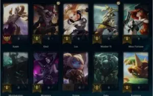 Conta league of legends Lvl 41 Gold 2 65% WR