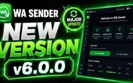 WA Sender 6.1.0 + Gerador (PROMOÇÃO 2026) 🟢