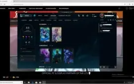 Conta LOL com 2 skins ultimates mais 42 skins