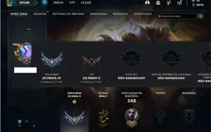 Conta prata 4 com 107 Champs e 99 Skins