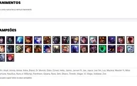 Conta prata 4 com 32 Champs e 12 Skins