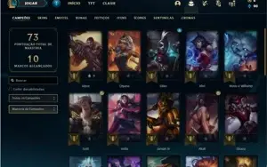 Conta prata 4 com 32 Champs e 12 Skins