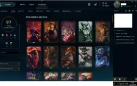 Conta League Of Legends Season2 Champions+Conta Brinde
