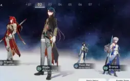 Argenti + Blade + Ruan Mei + Bronya-Clara-Yanqing - TL 53