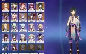 Conta com Xiao+Yoimiya e outros T5
