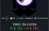 Conta Steam Nível 12 | 8 Jogos