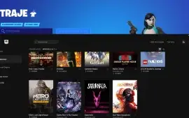 Conta EPIC GAMES com jogos e Fortnite com skins