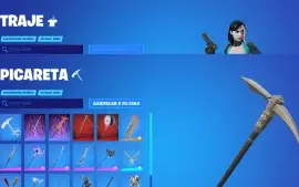 Conta EPIC GAMES com jogos e Fortnite com skins