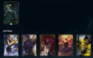 Conta League of Legends Full Acesso - 158 Champs e 82 Skins